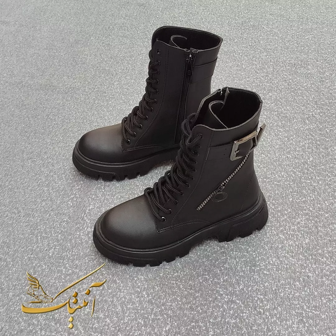 بوت زنانه بغل زیپ مدل 202 (3) بوت زنانه بغل زیپ مدل 202 - Image 1
