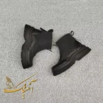 نیم بوت کاپشنی زیپ دار زنانه مدل 205 - Image 3