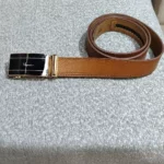 کمربند چرم مردانه ریلی مدل چرم سوگو - Image 7